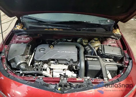 2016 Chevrolet Malibu Lt from USA, damaged, VIN 1G1ZE5STXGF201921